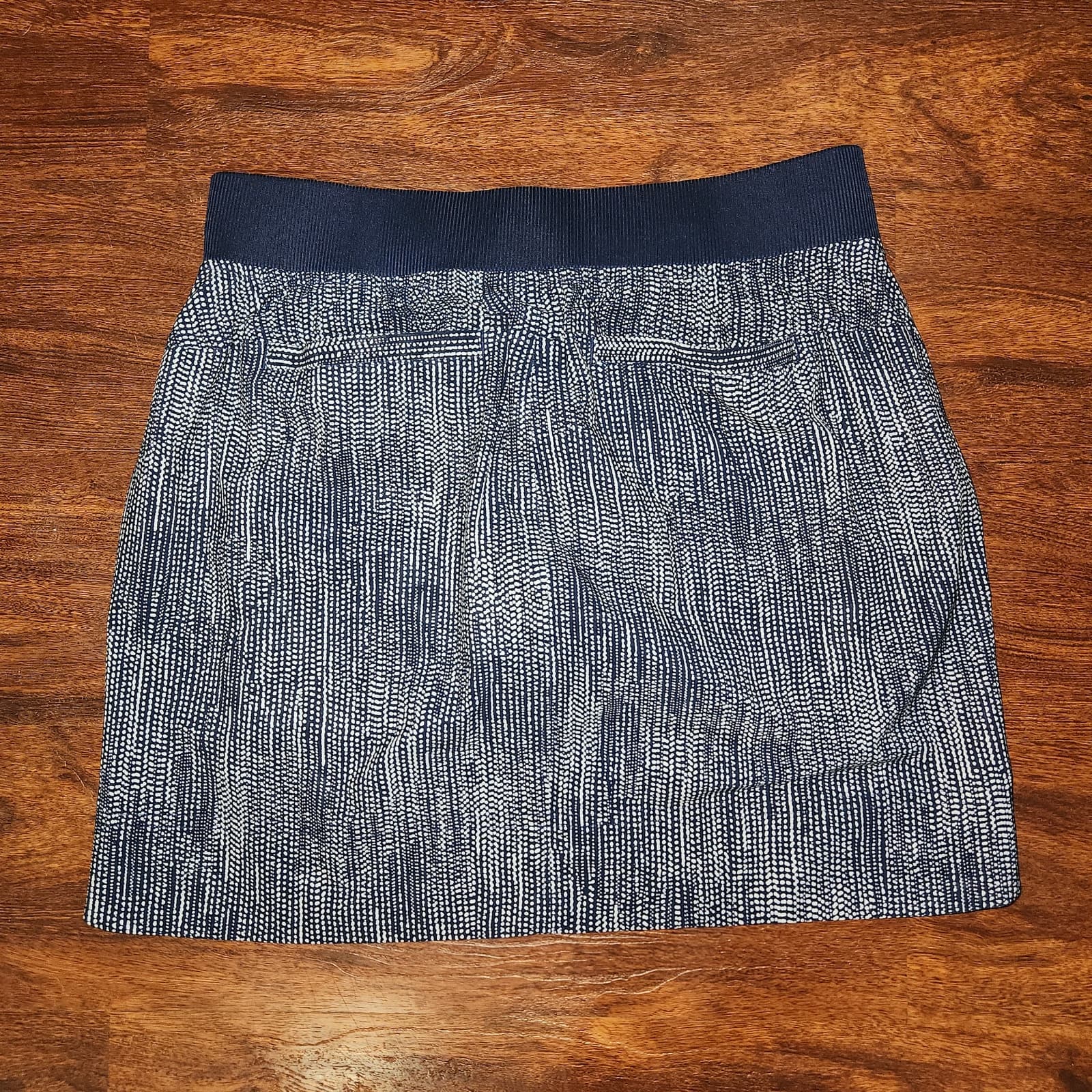 Athleta Batiik Midtown Woven Hiking Skirt Skort, Blue, Size 4 - Thumbnail 7