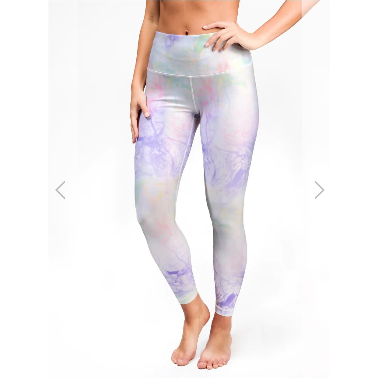 PLAYGROUND CLOTHING Dream Weaver Tie Dye High Waist 28" inseam Leggings, XS - Image 1