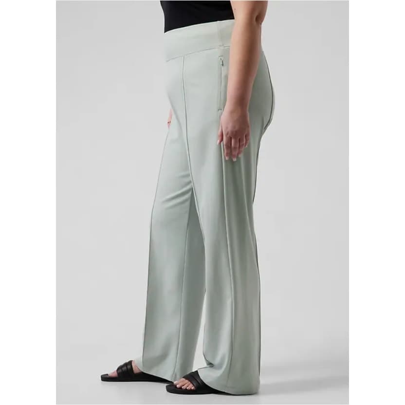 Athleta Eastbound Wide Leg Pant, Coast Grey, Size 20 - Thumbnail 2