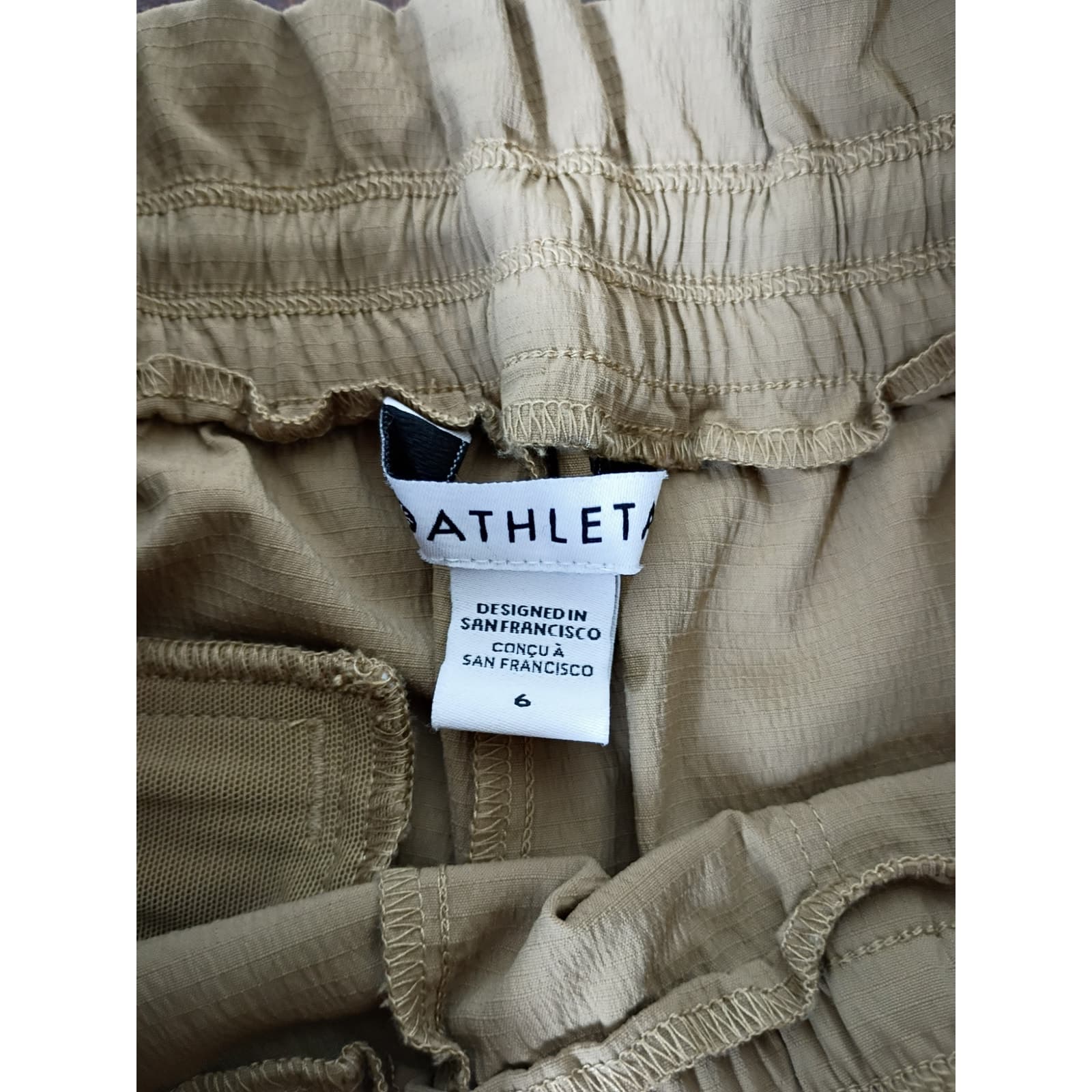 Athleta Trekkie High Rise Parachute Pant - Celadon Tint - Size 6 - Thumbnail 10