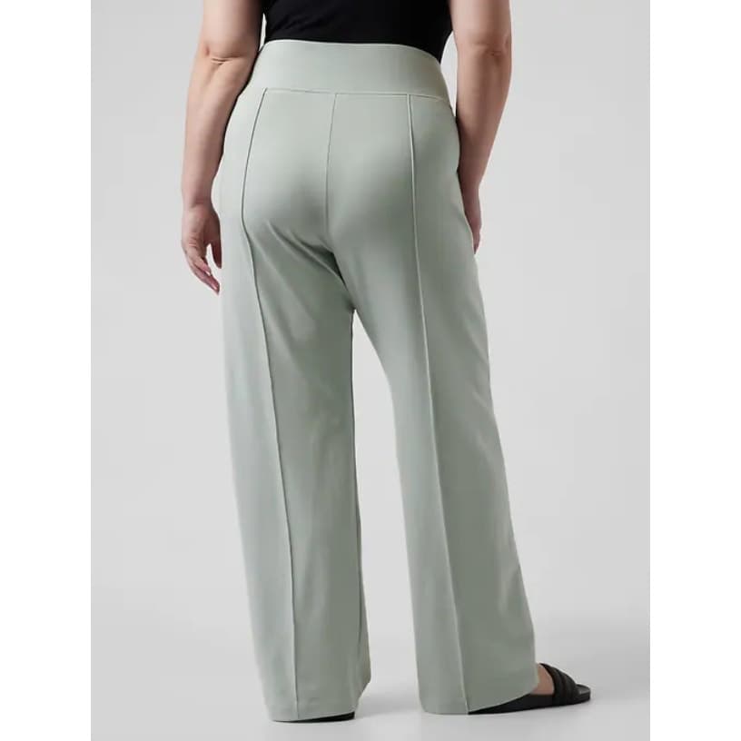 Athleta Eastbound Wide Leg Pant, Coast Grey, Size 20 - Thumbnail 4