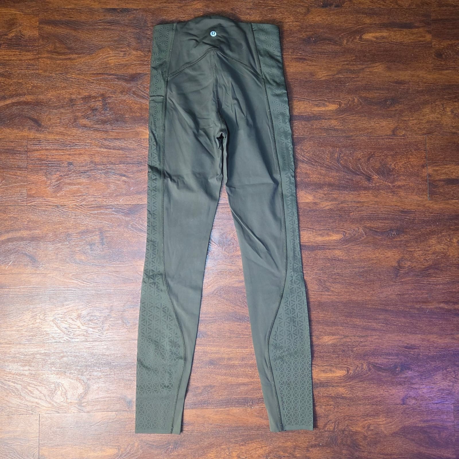 Lululemon Strength & Sweat Tight 28" - Dark Olive - Size 4 - W5BCYS - Thumbnail 8