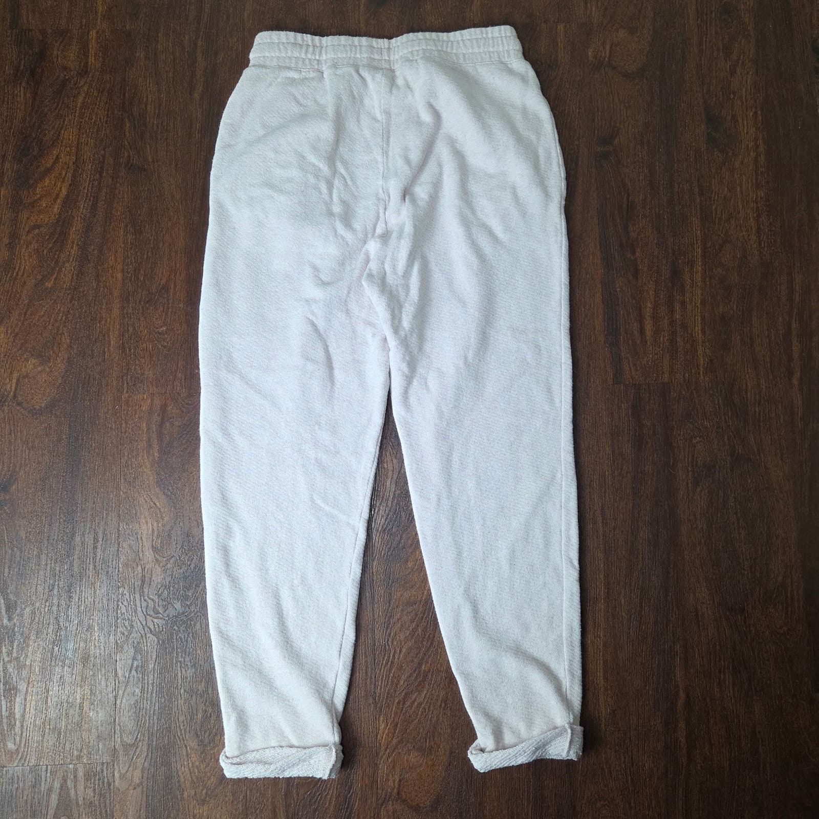 Sweaty Betty Light Pink Terry Cloth Rolled Cuff Joggers - Size 8-10 - Thumbnail 6