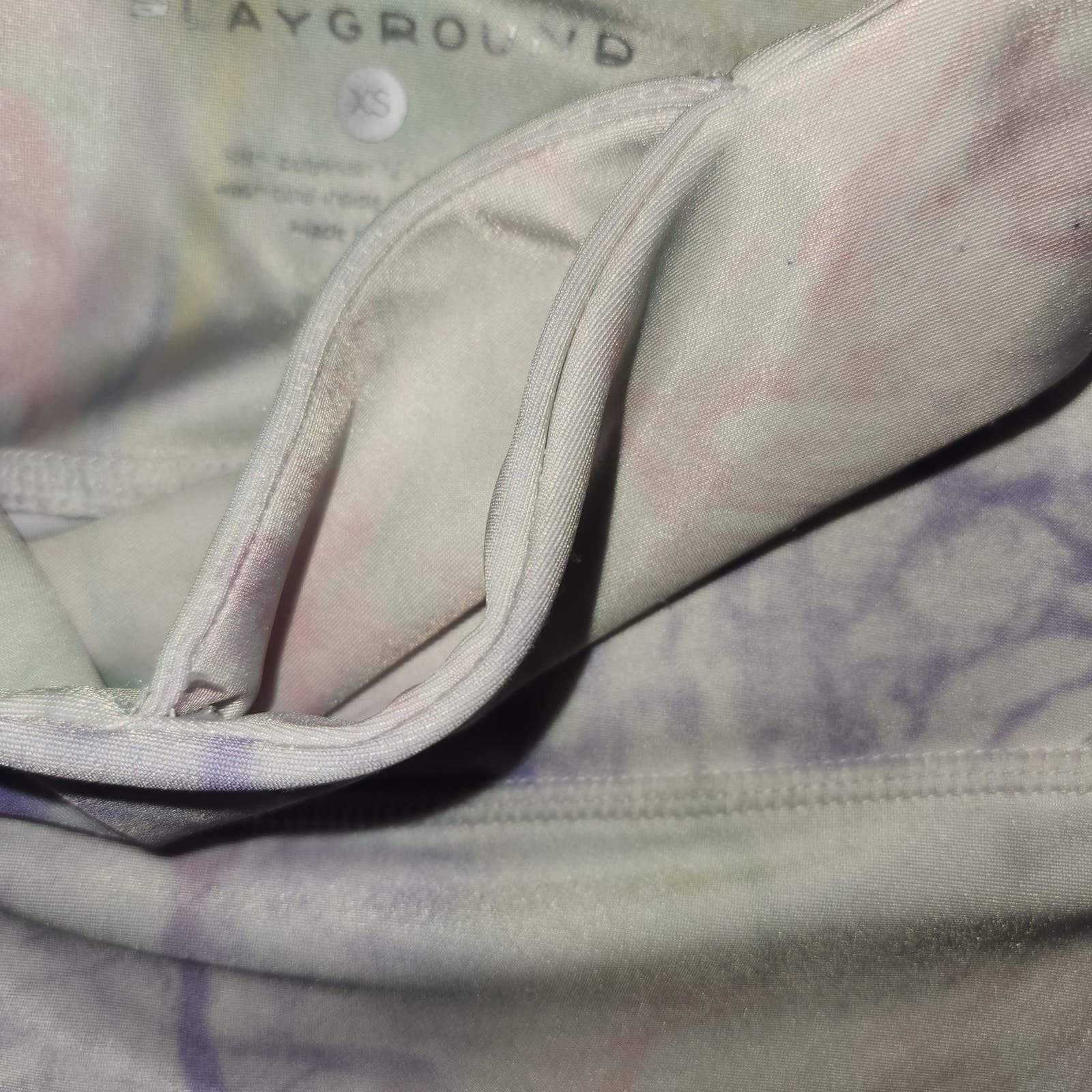 PLAYGROUND CLOTHING Dream Weaver Tie Dye High Waist 28" inseam Leggings, XS - Thumbnail 7