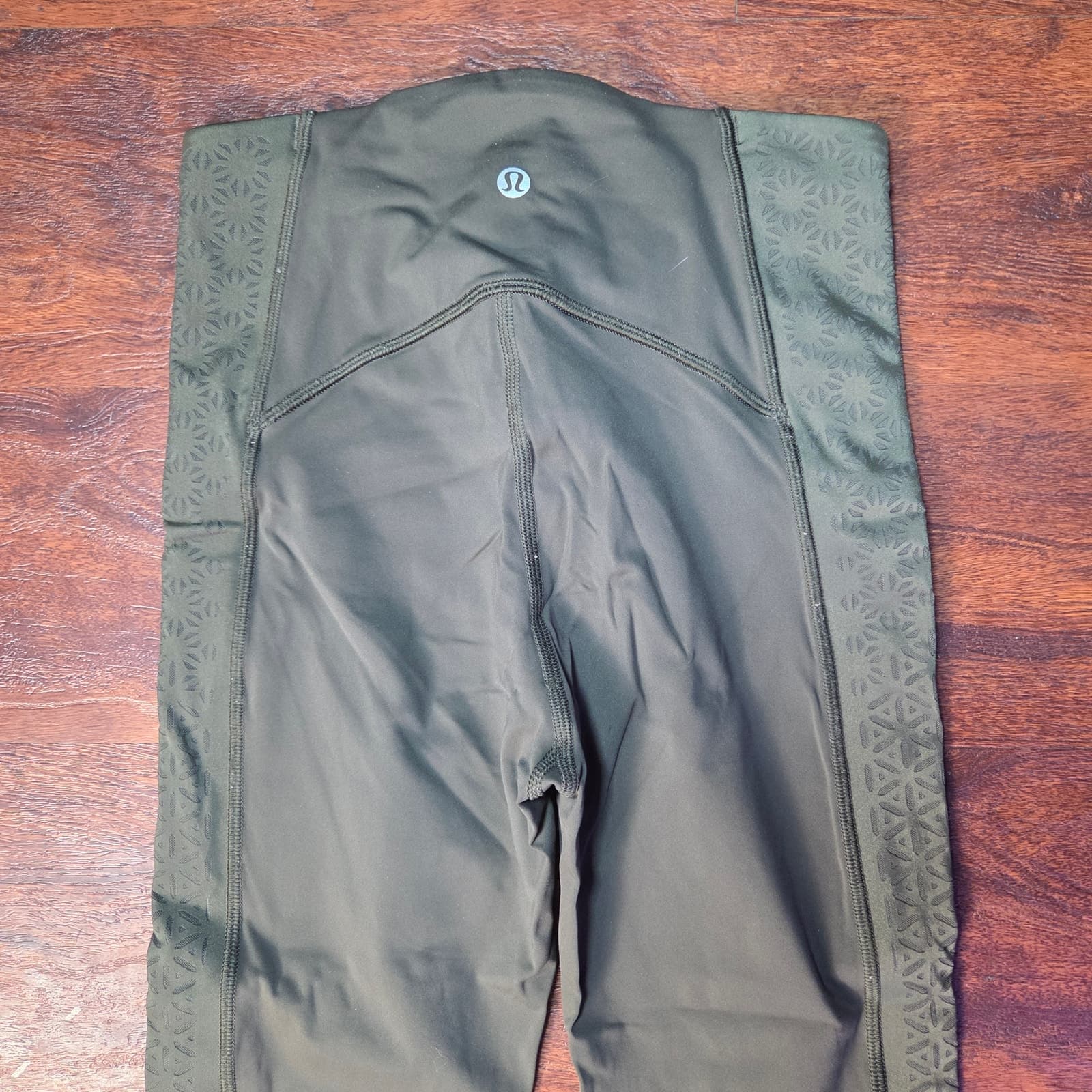 Lululemon Strength & Sweat Tight 28" - Dark Olive - Size 4 - W5BCYS - Thumbnail 9