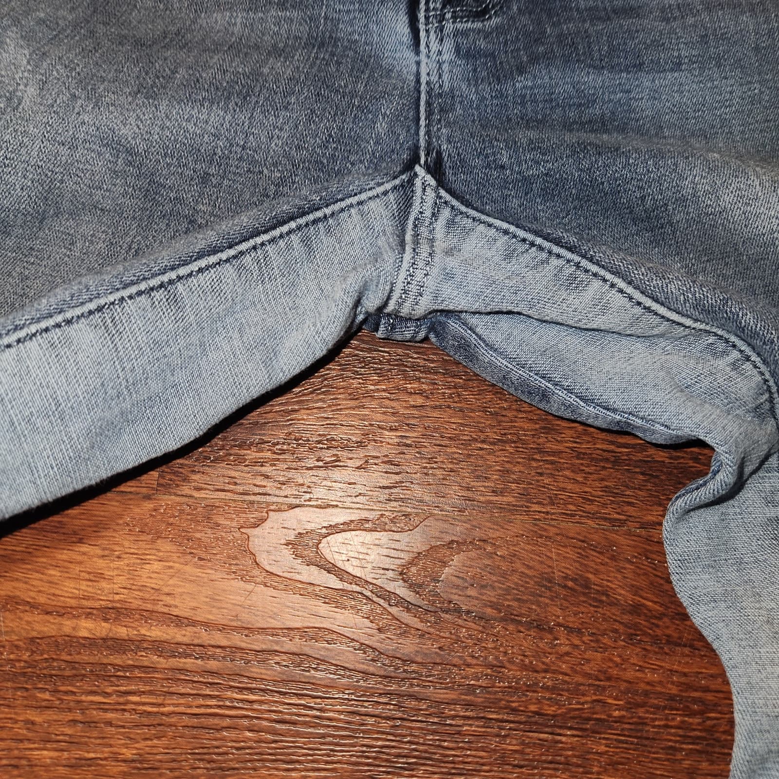 Good American Good Waist Two-Toned High Rise Skinny Jeans, Size 2/26 - Thumbnail 5