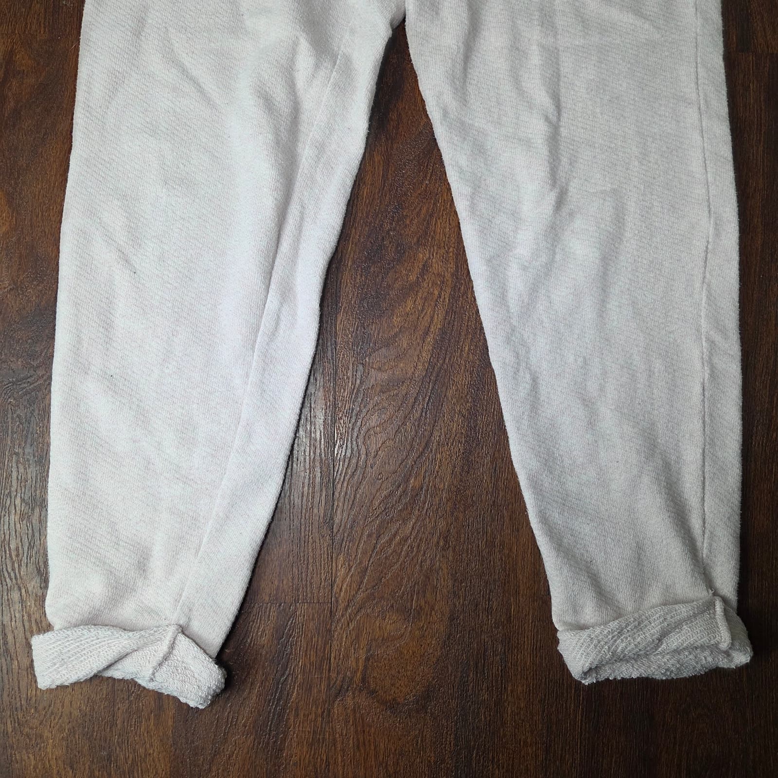 Sweaty Betty Light Pink Terry Cloth Rolled Cuff Joggers - Size 8-10 - Thumbnail 5