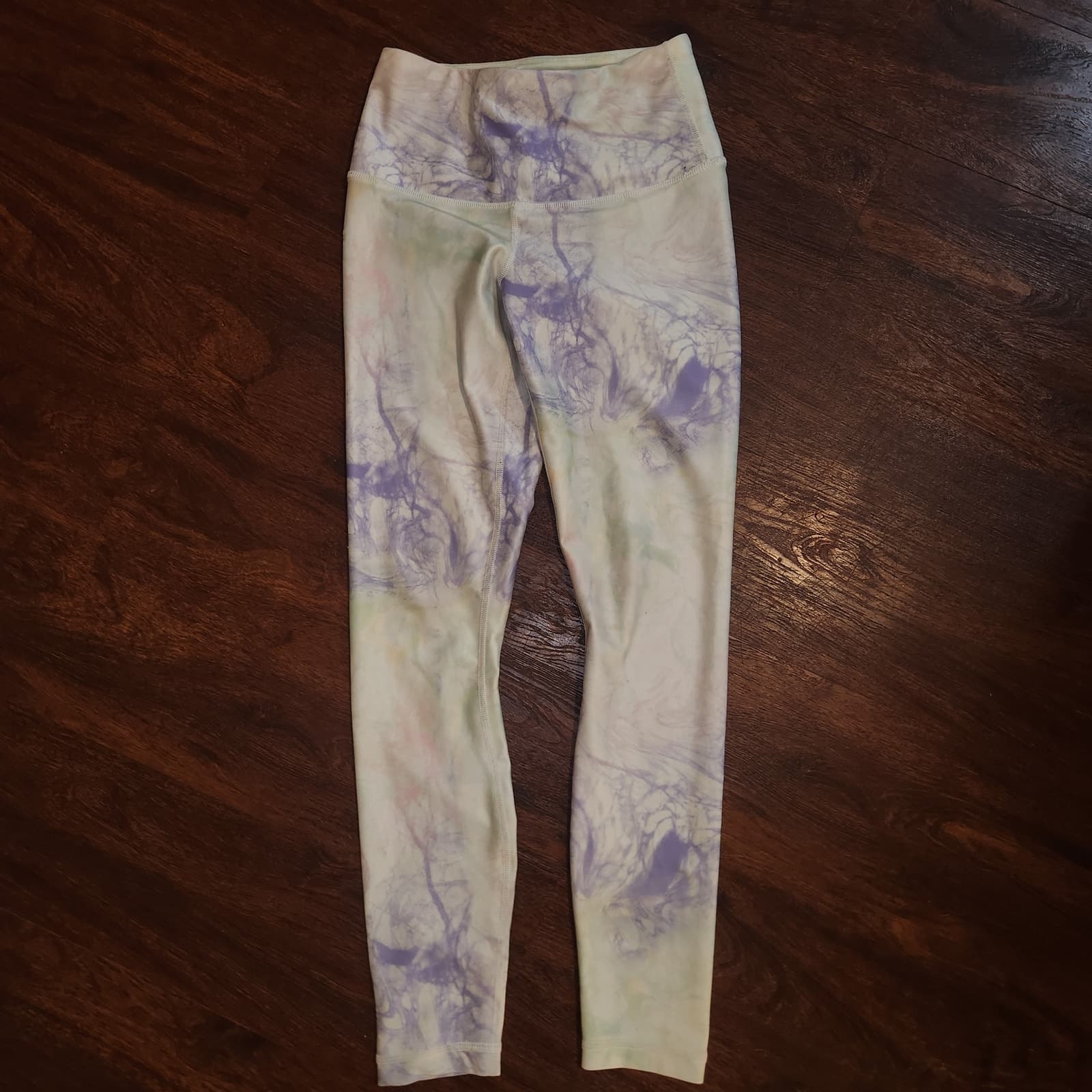 PLAYGROUND CLOTHING Dream Weaver Tie Dye High Waist 28" inseam Leggings, XS - Thumbnail 3