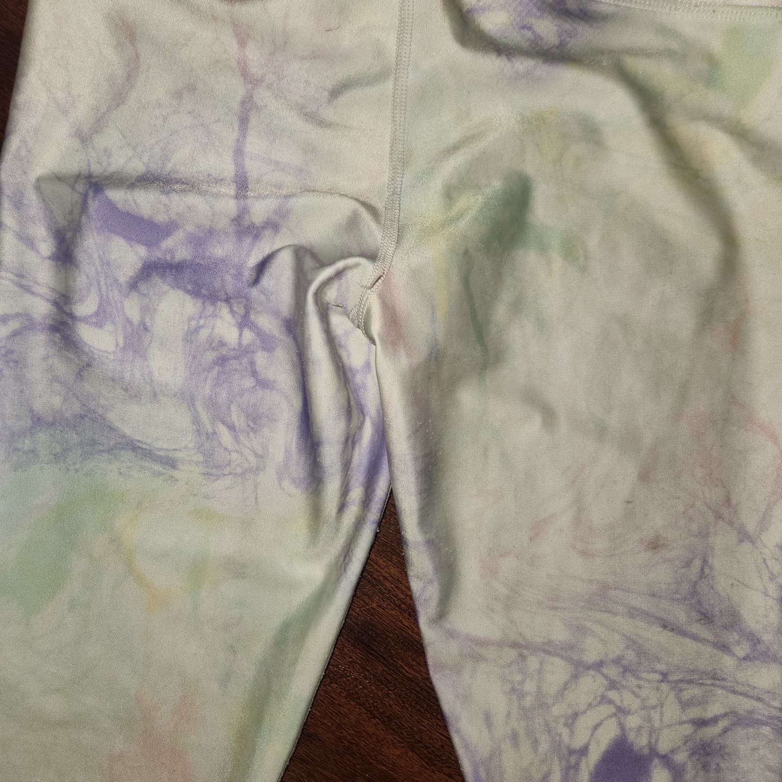 PLAYGROUND CLOTHING Dream Weaver Tie Dye High Waist 28" inseam Leggings, XS - Thumbnail 6