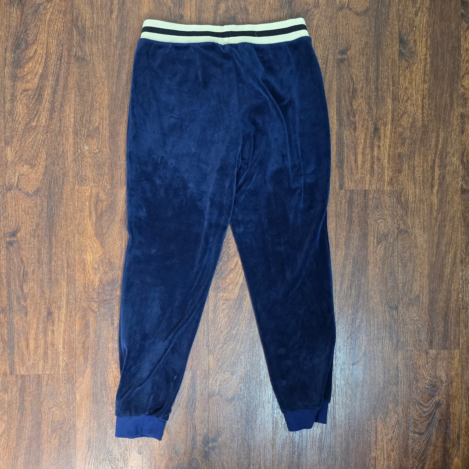 Juicy Couture Black Label Luxe Velour Sweatpants Joggers, Medium - Thumbnail 4