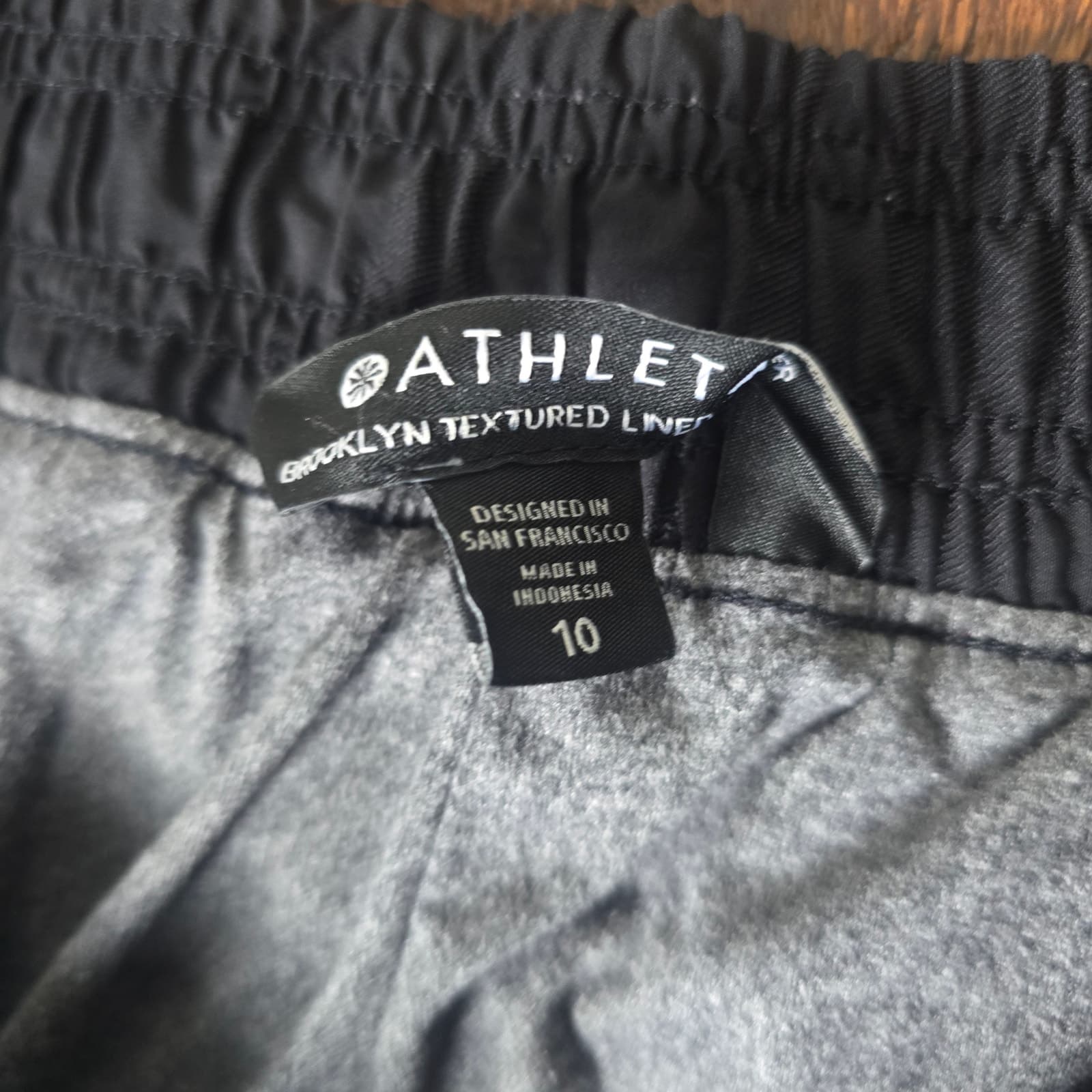 Athleta Lined Brooklyn Camo Jogger - Black - Size 10 - 631615 - Thumbnail 9