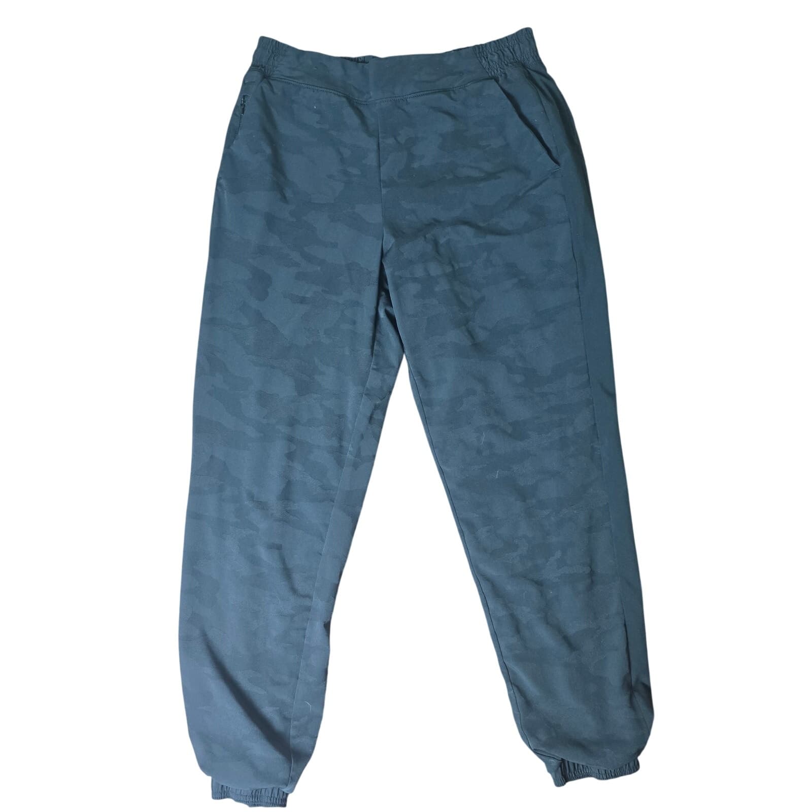 Athleta Lined Brooklyn Camo Jogger - Black - Size 10 - 631615 - Image 1