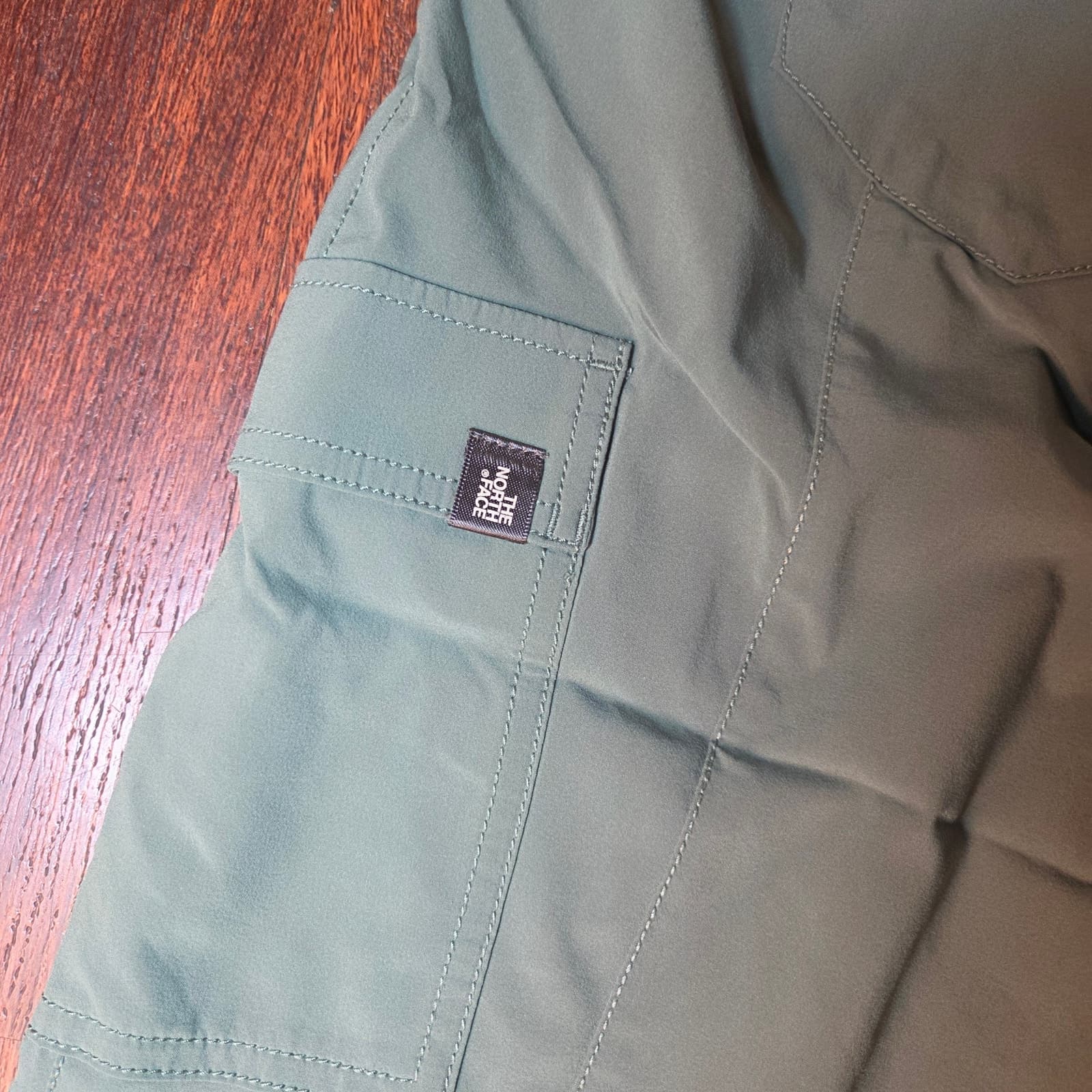 The North Face Tech Sheltay Cargo Pants - Anchorage Green - 8 - NF0A2SZQ - Thumbnail 6