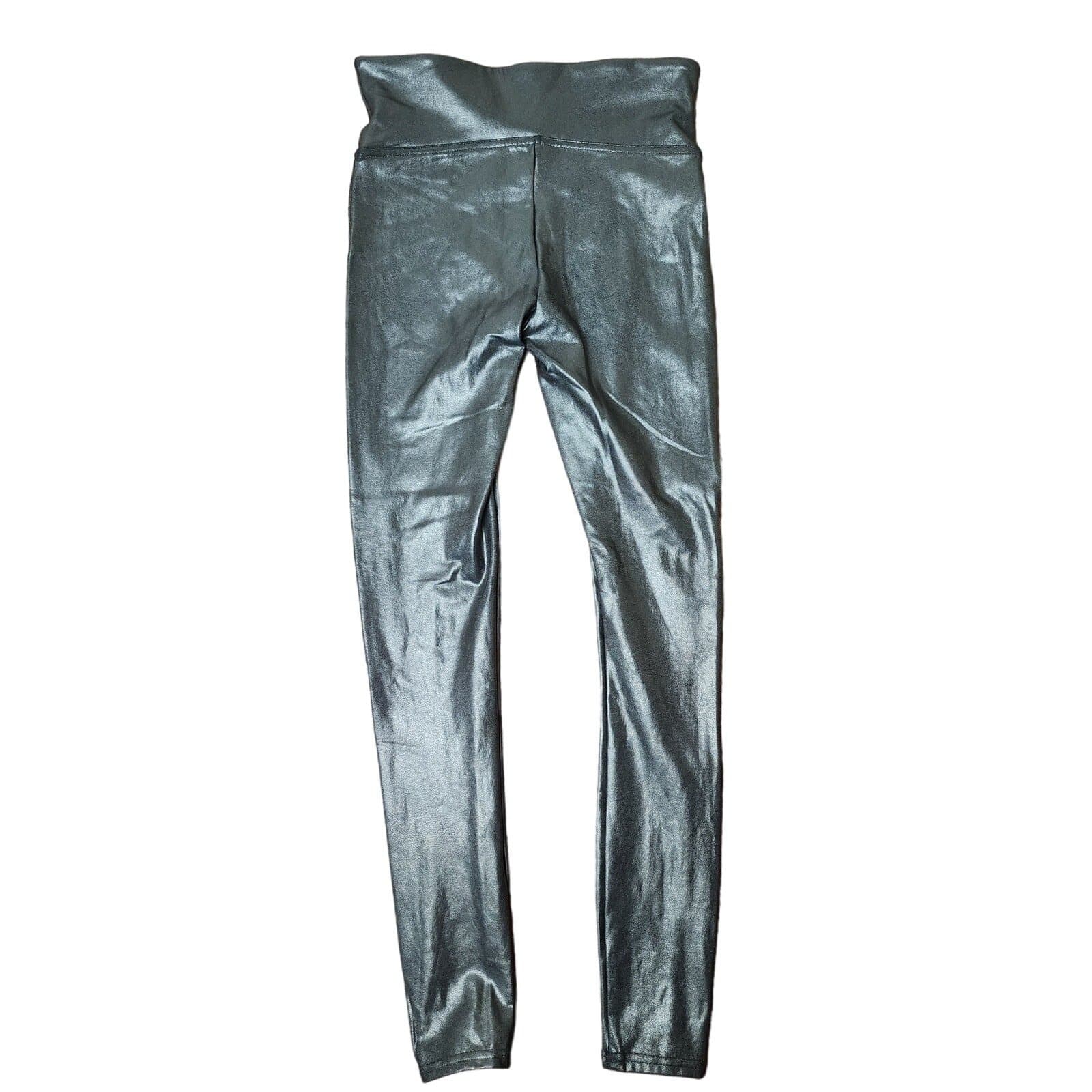 SPANX NWT Faux Leather Side Stripe Legging, Small - Thumbnail 5