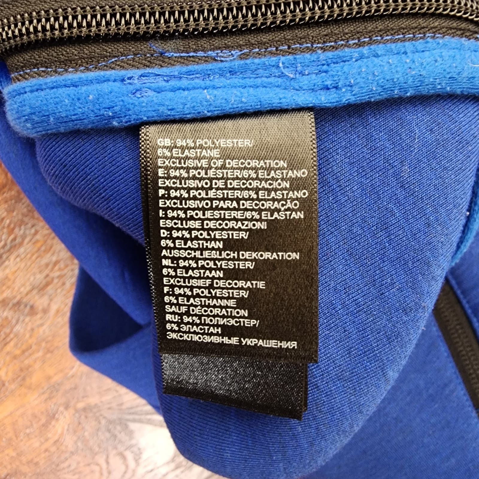 The North Face Rare HTF Men's Bayview Fleece Crew Sweater Zipper Pockets Medium - Thumbnail 9