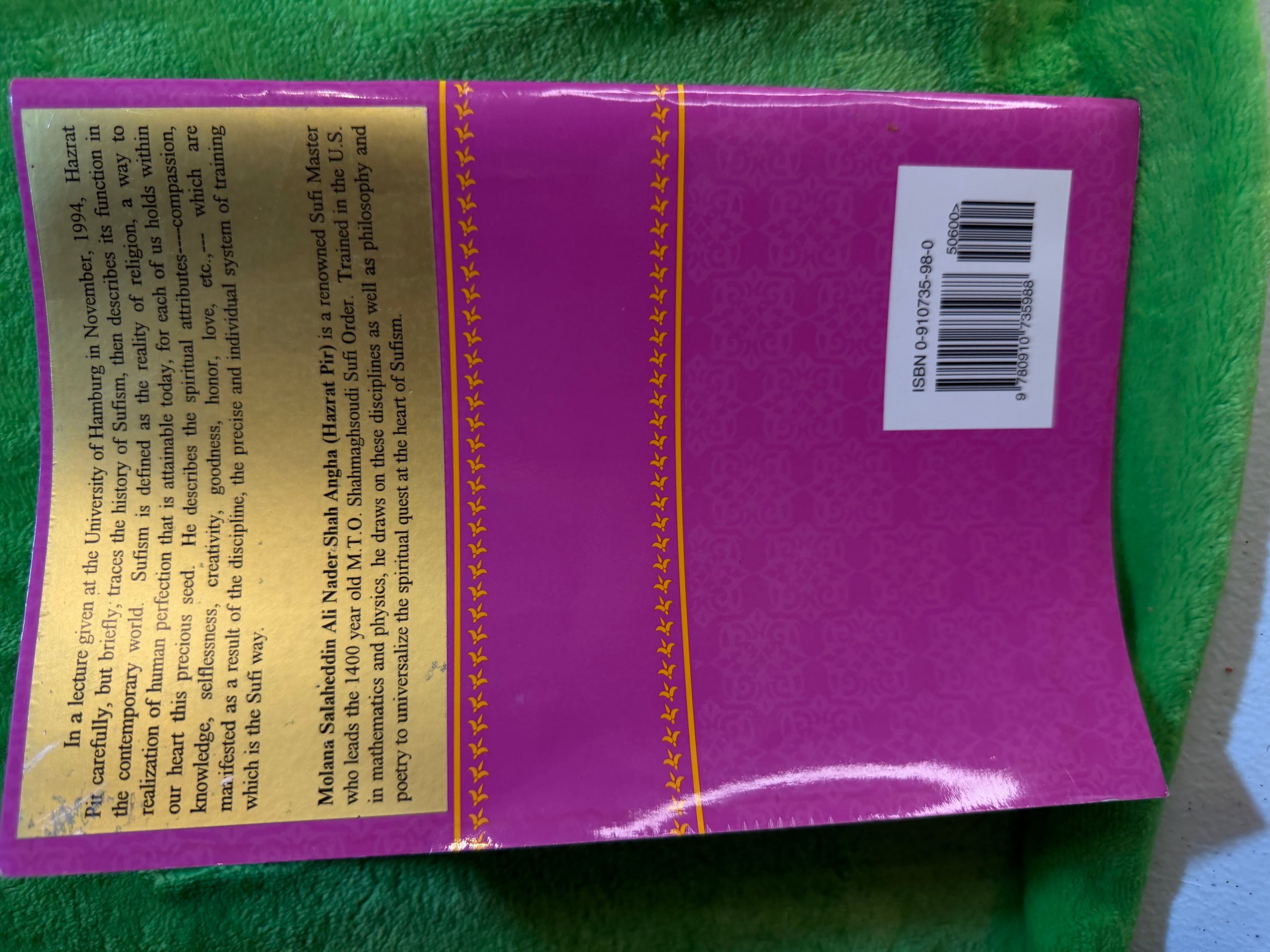 Sufism by Molana Salaheddin Ali Nader Shah Angha - Thumbnail 2