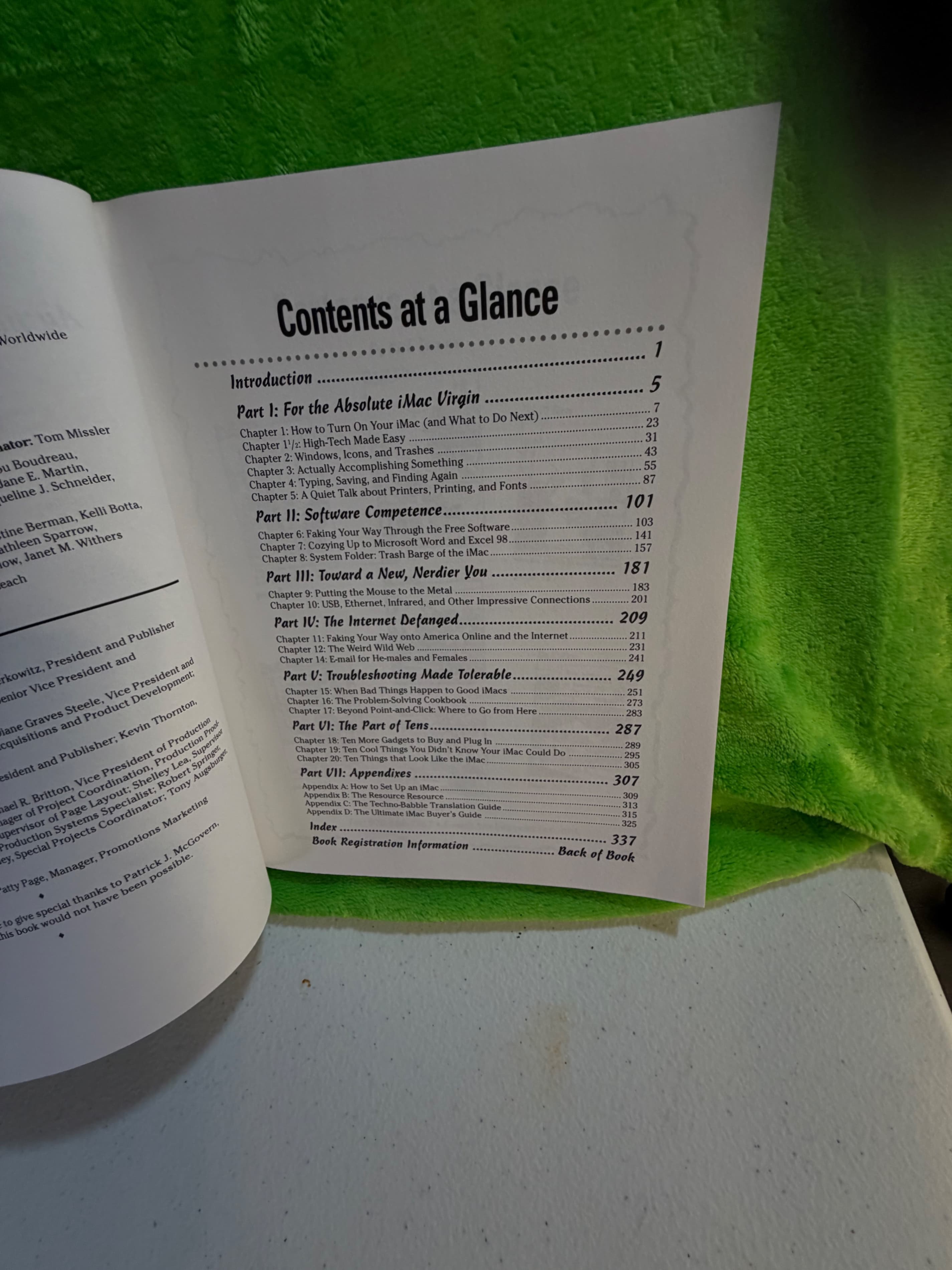 The iMac for Dummies by David Pogue - Reference Guide - Thumbnail 5