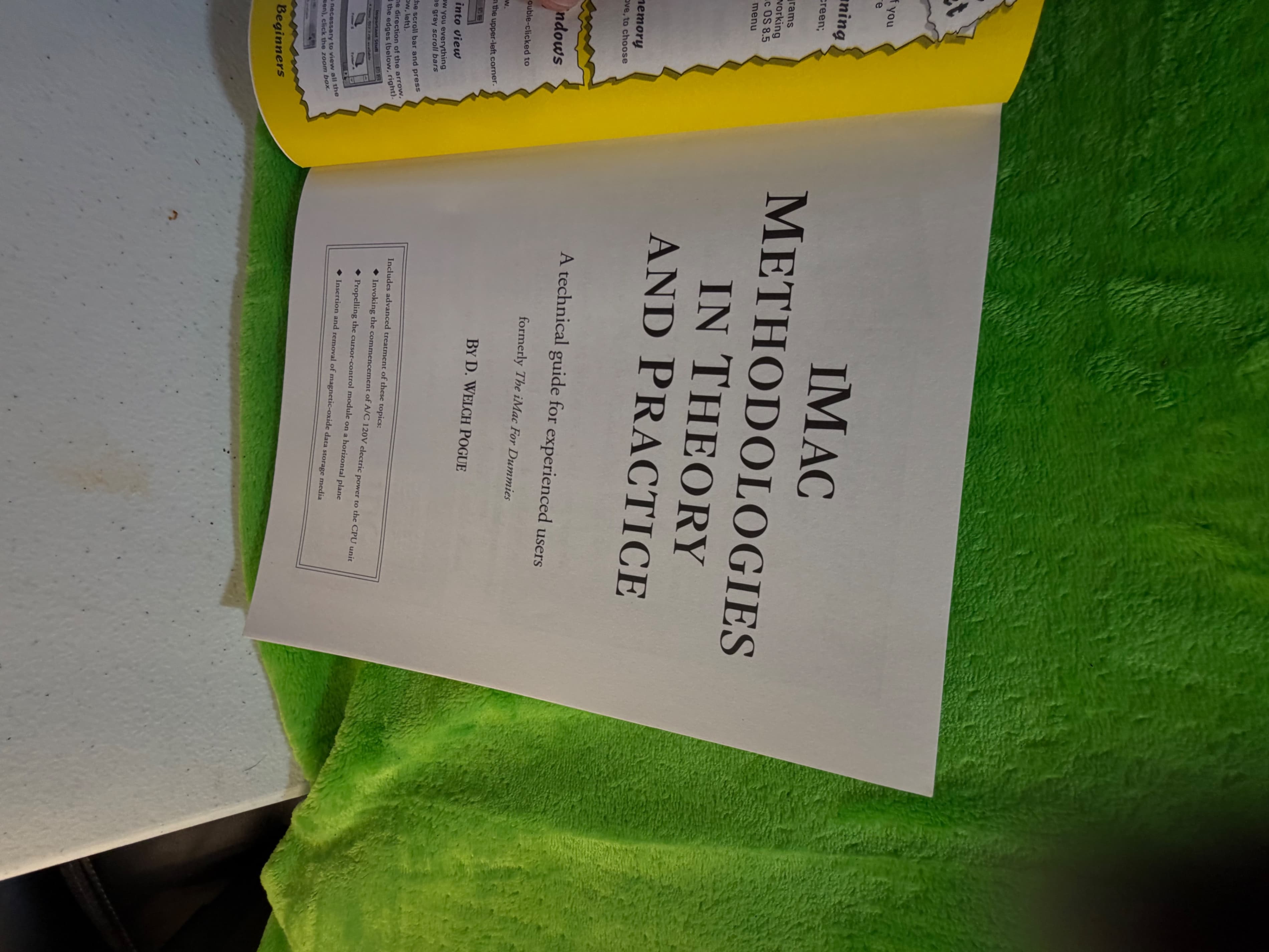 The iMac for Dummies by David Pogue - Reference Guide - Thumbnail 3