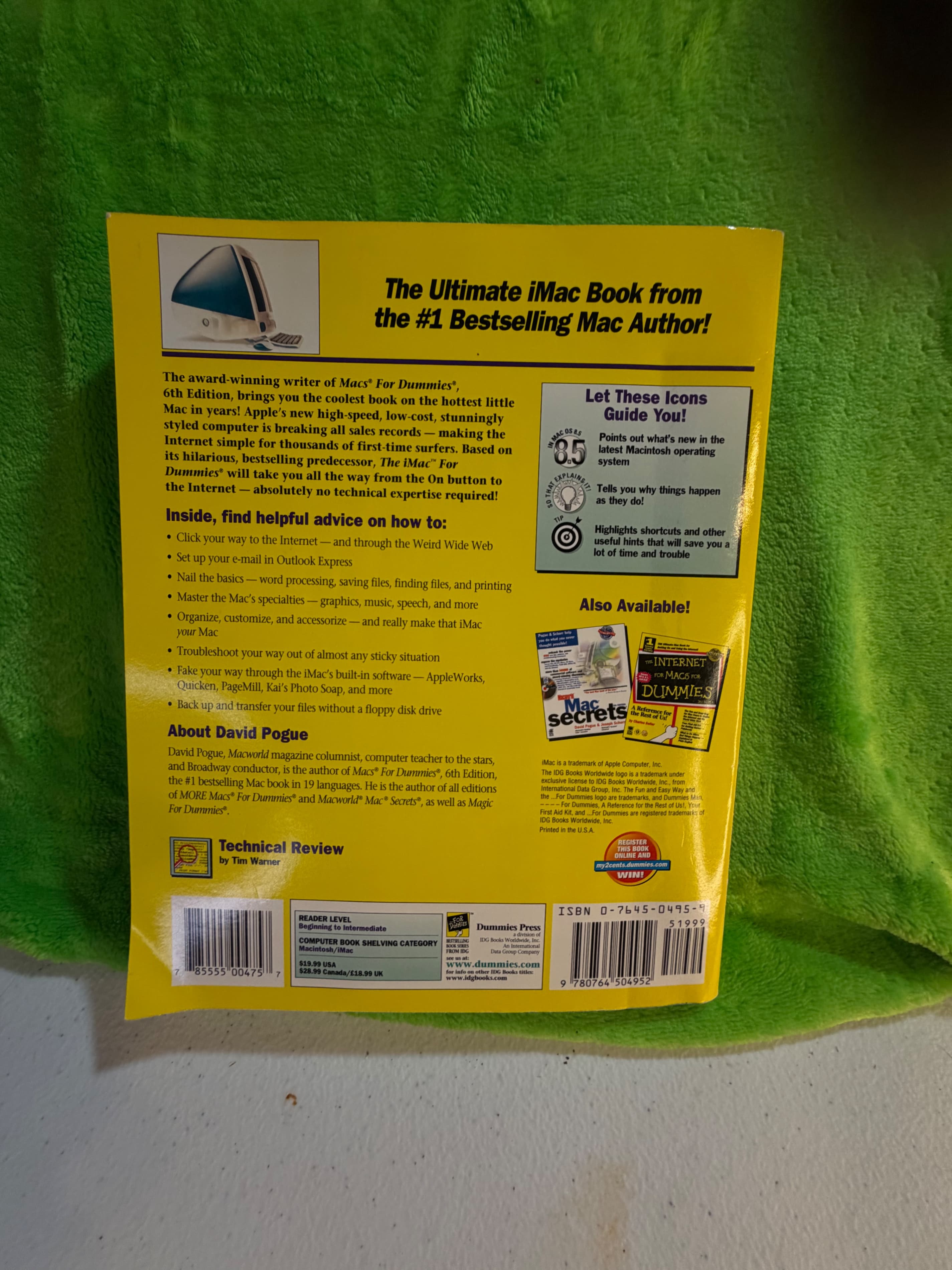 The iMac for Dummies by David Pogue - Reference Guide - Thumbnail 2