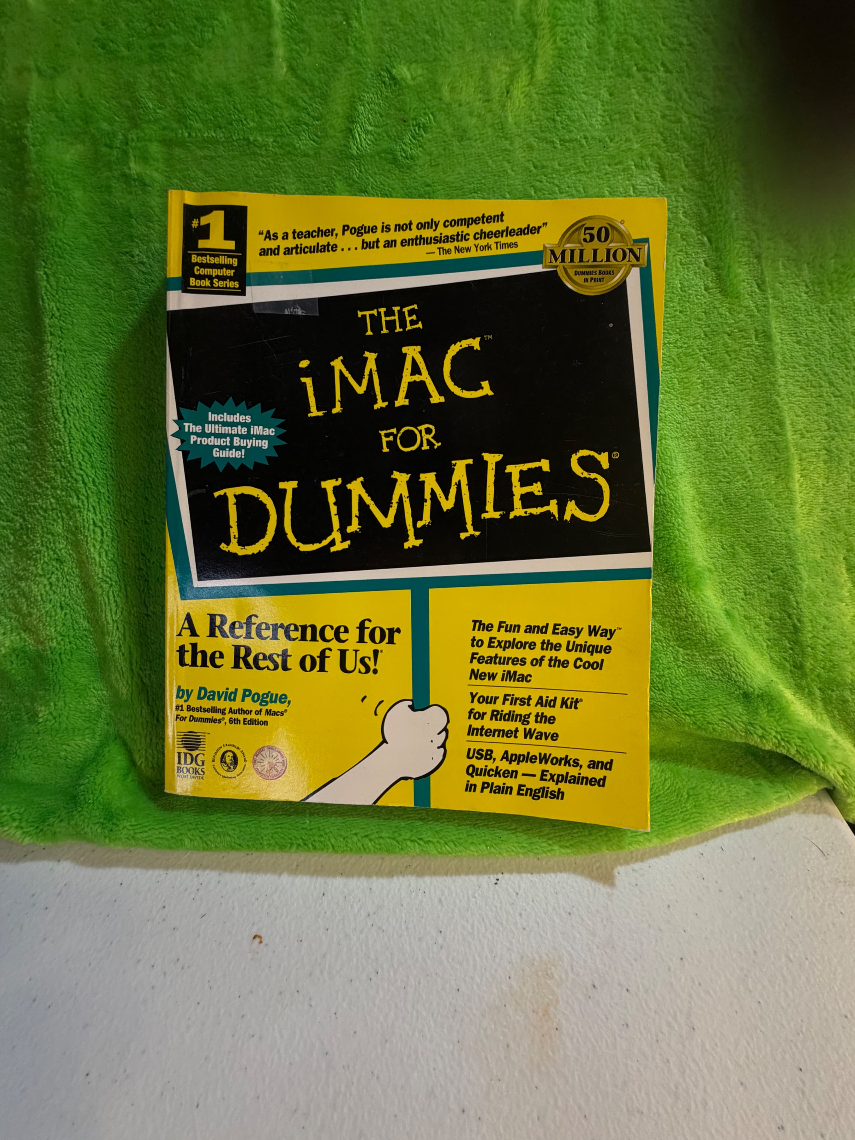 The iMac for Dummies by David Pogue - Reference Guide - Image 1
