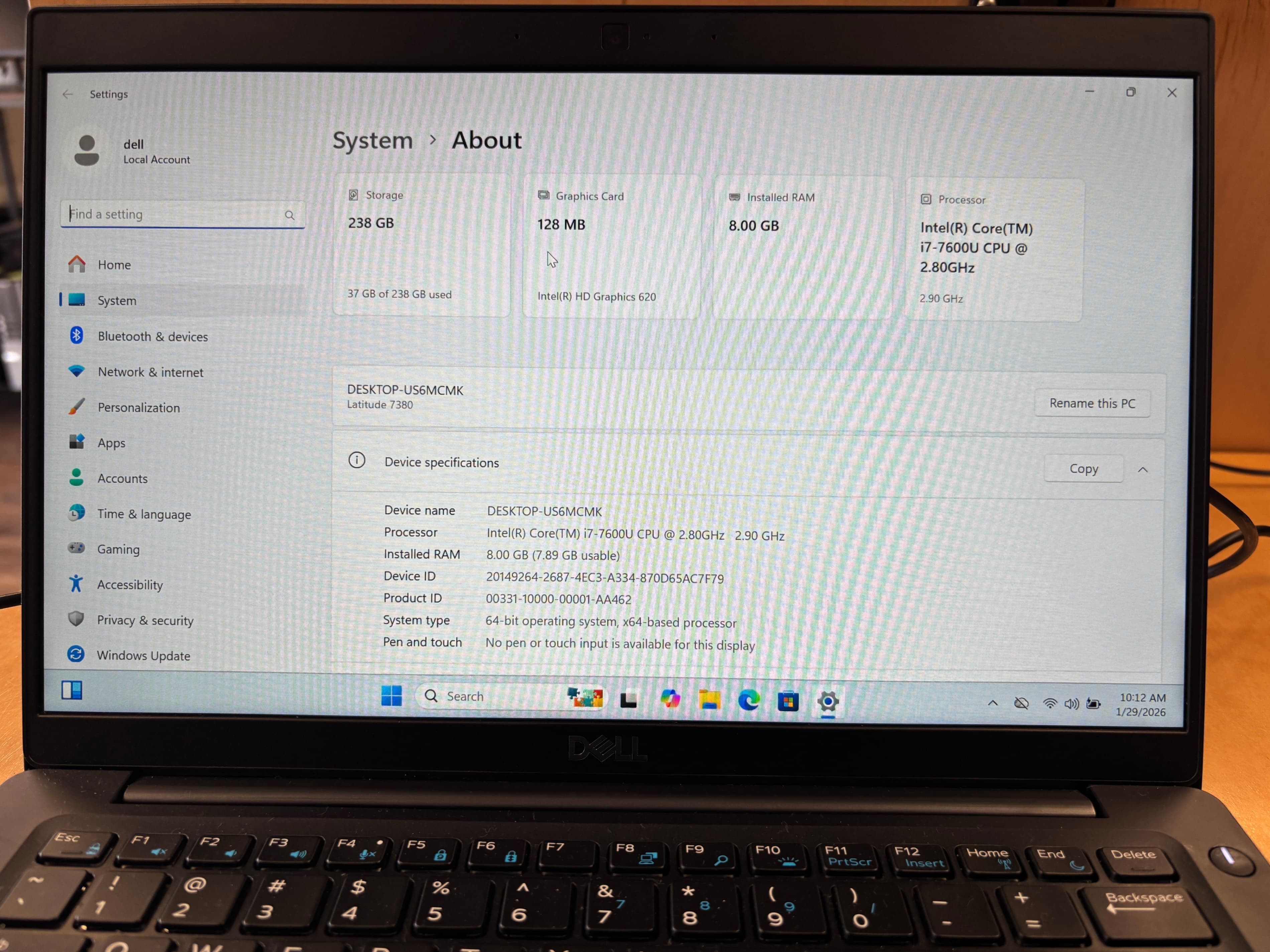 Dell Latitude 7380 - Thumbnail 3