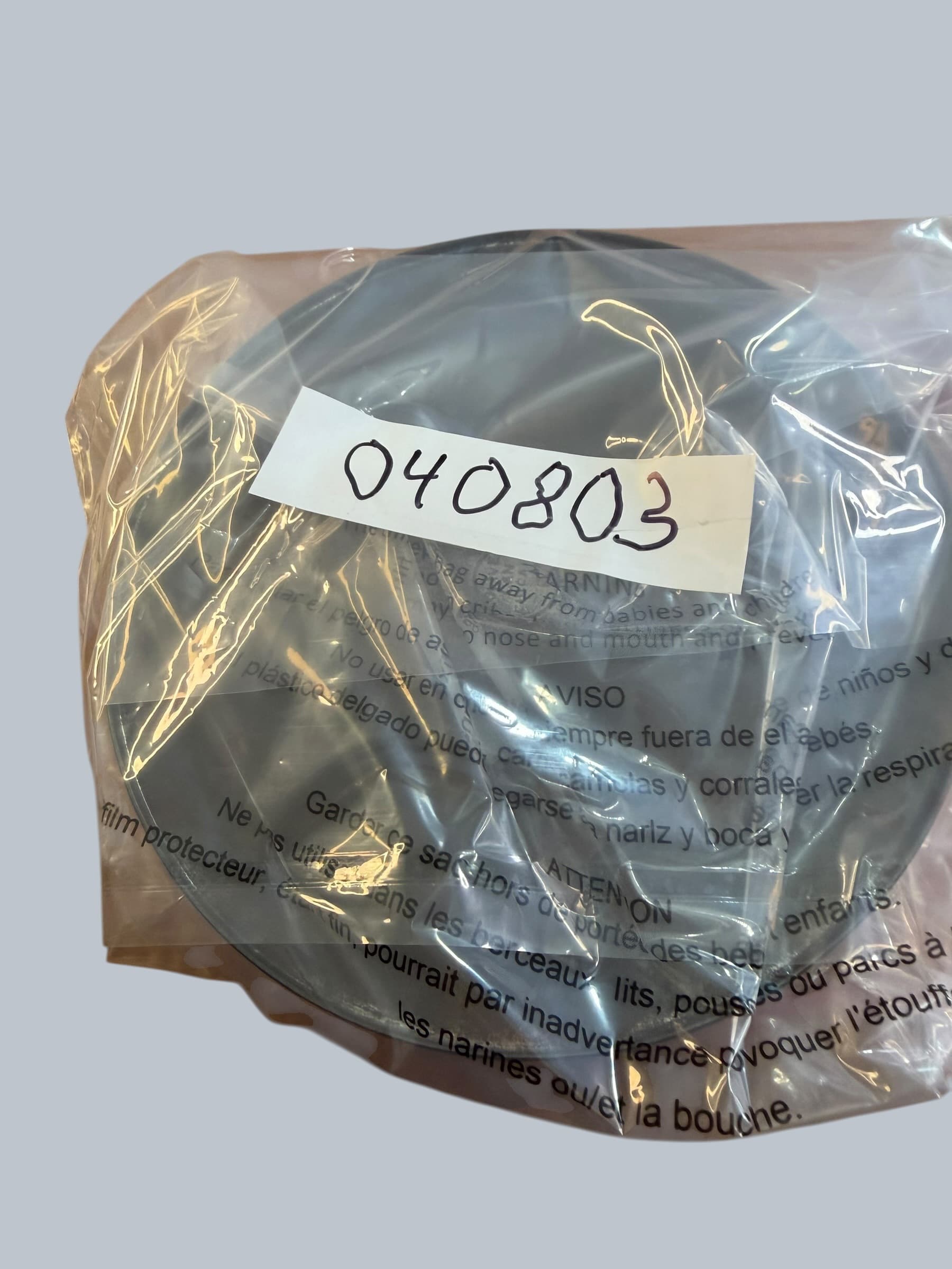 Vintage 1940s Hampshire House Hotel Fruitcake Tin Olive Can Chicago Embossed Red - Thumbnail 6