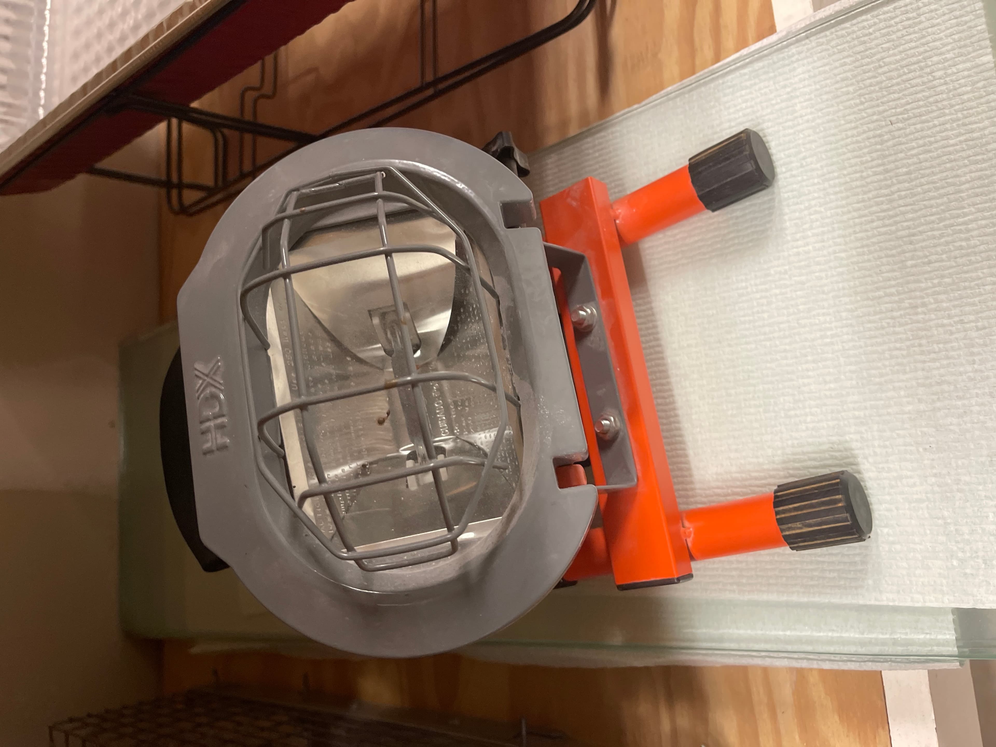 HDX 250-Watt Halogen Outdoor Portable Work Light - Image 1