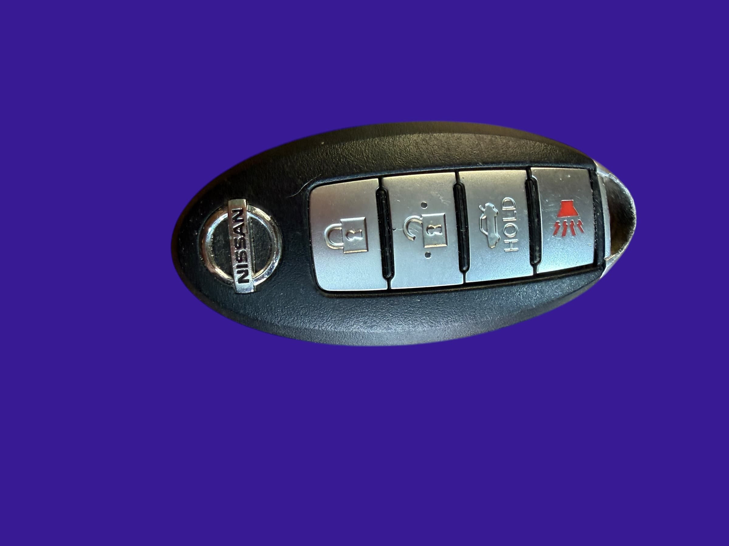 OEM Nissan Altima Maxima 4 Button Smart Key Fob KR55WK48903 2007-2014 w/ Key - Image 1