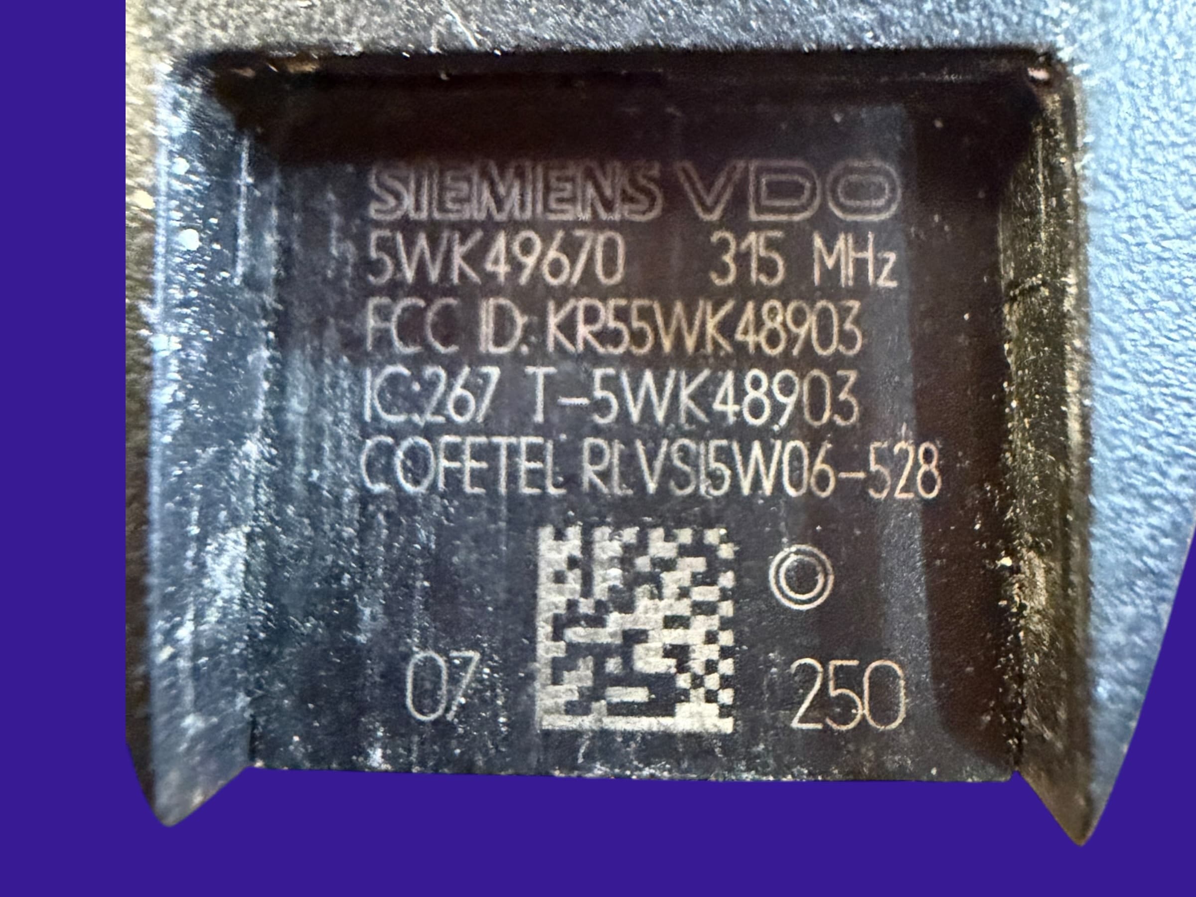 OEM Nissan Altima Maxima 4 Button Smart Key Fob KR55WK48903 2007-2014 w/ Key - Thumbnail 4