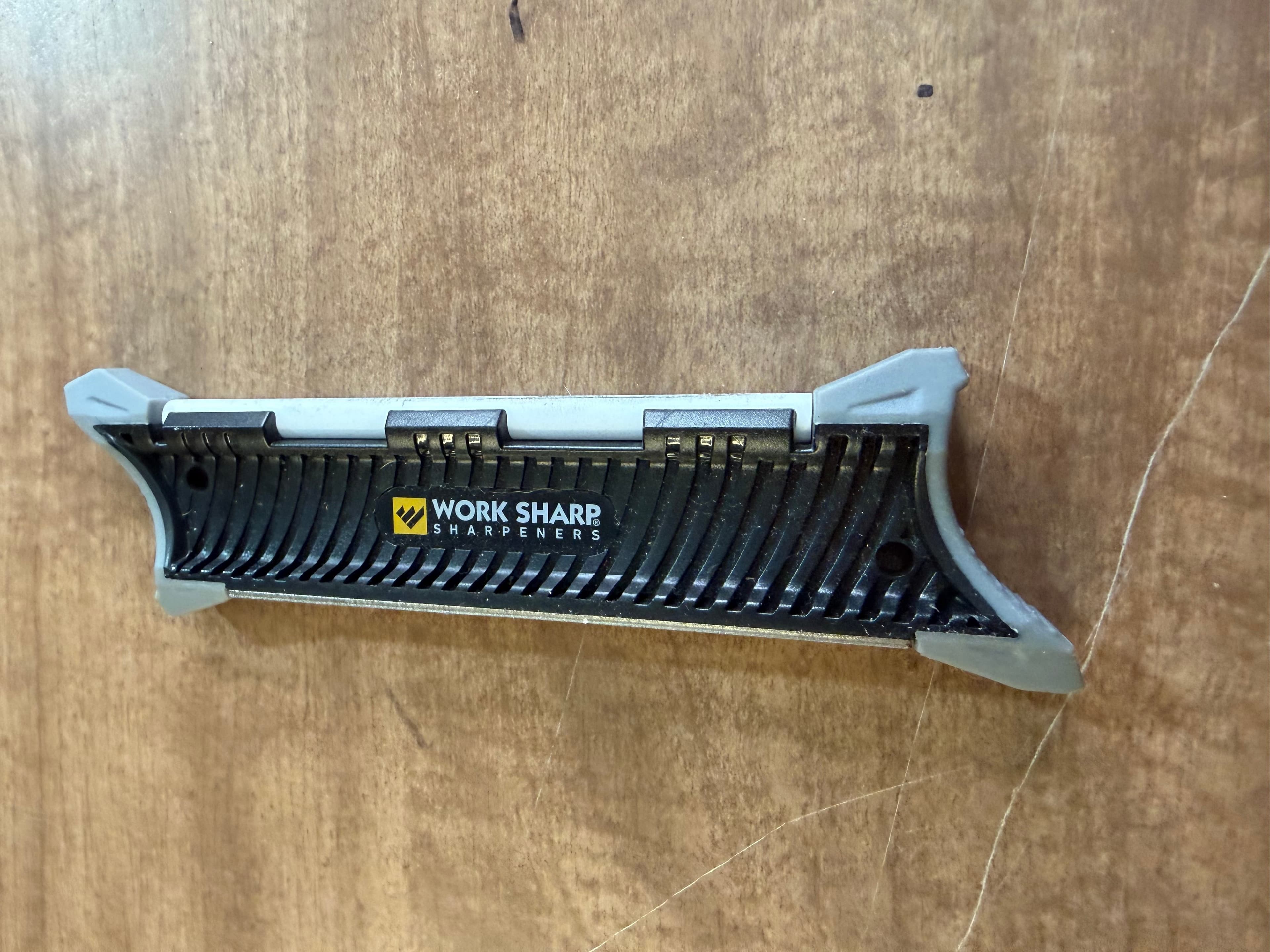 Work Sharp Benchstone Knife Sharpener WSBCHBSS Tri-Brasive Diamond Ceramic - Thumbnail 2