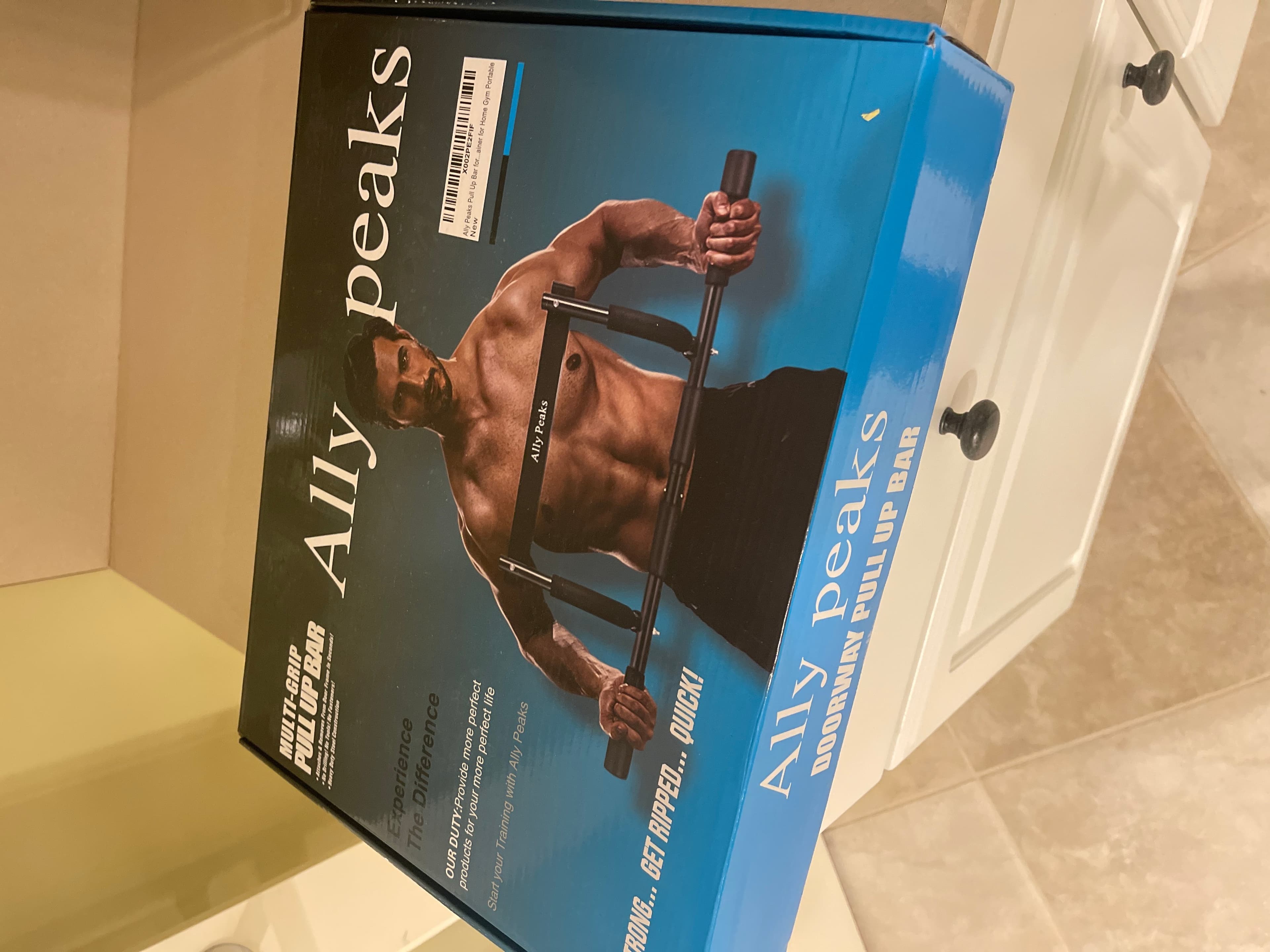 Ally Peaks Doorway Pull Up Bar - Adjustable Strength Training Equipment - Image 1