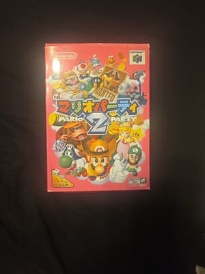 Mario Party 2 Nintendo 64 Boxed Game with Manual N64 Japanese Version