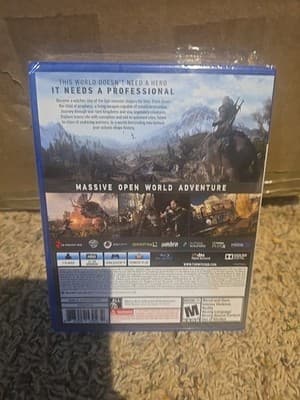 The Witcher: Wild Hunt For PS4 - Sony PlayStation 4 Sealed - Thumbnail 2