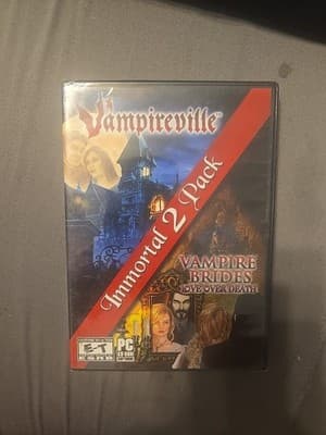 Vampireville / Vampire Brides Love Over Death Immortal 2 Pack PC CD-ROM Game New - Image 1