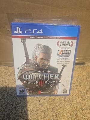 The Witcher: Wild Hunt For PS4 - Sony PlayStation 4 Sealed