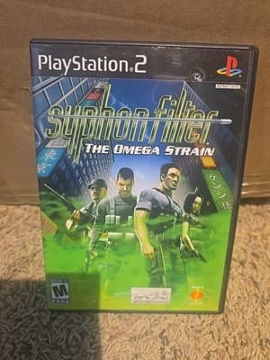Syphon Filter Omega Strain - Sony Playstation 2 PS2 Pristine Tested Authentic - Image 1