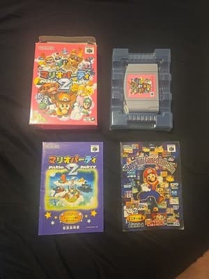 Mario Party 2 Nintendo 64 Boxed Game with Manual N64 Japanese Version - Thumbnail 3