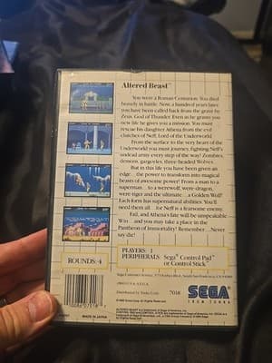 Altered Beast (Sega Master, 1989) Tested Working Classic Sega - Thumbnail 2