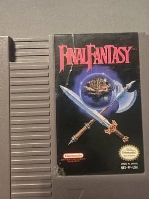 Final Fantasy (Nintendo NES 1990) CIB w/ Map & Manual CIB! Strategy Guide Also - Thumbnail 15