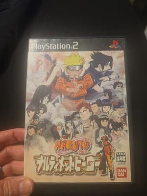 Naruto Narutimett Hero (Sony Japanese PS2, 2003) US Seller Tested Working - Image 1