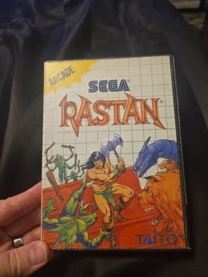 Rastan (Sega Master, 1988) Tested And Working Good Condition