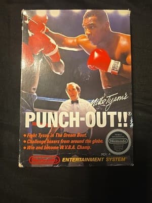 Mike Tyson's Punch-Out (Nintendo Entertainment System, 1987) CIB TESTED