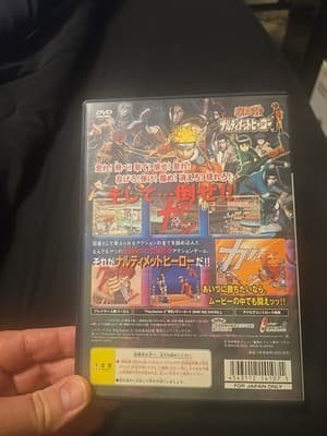 Naruto Narutimett Hero (Sony Japanese PS2, 2003) US Seller Tested Working - Thumbnail 2