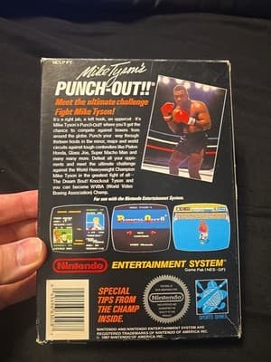 Mike Tyson's Punch-Out (Nintendo Entertainment System, 1987) CIB TESTED - Thumbnail 2