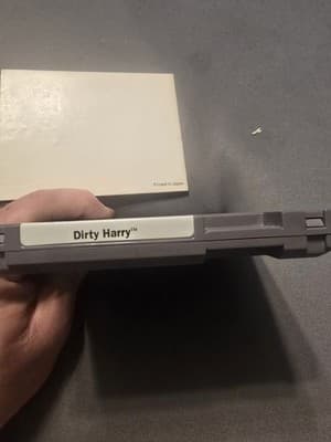Dirty Harry Nintendo NES Authentic With Manual Great Condition Clint Eastwood - Thumbnail 3
