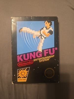 Kung Fu (Nintendo Entertainment System, 1985) 5 Screw CIB Tested - Image 1