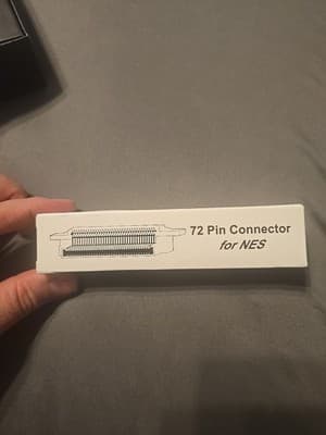 NES 72 Pin Connector Replacement Cartridge Slot For Nintendo NES - Image 1
