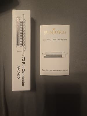 NES 72 Pin Connector Replacement Cartridge Slot For Nintendo NES - Thumbnail 3