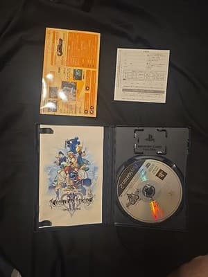 Kingdom Hearts II Sony PlayStation 2 PS2 Japan Import US Seller - Thumbnail 3