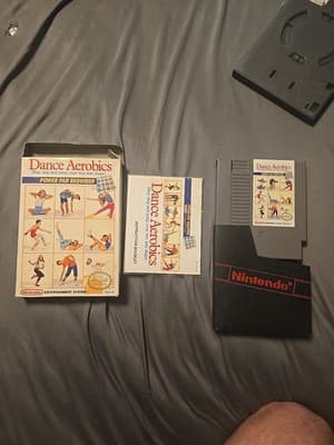 Dance Aerobics (Nintendo Entertainment System, 1989) CIB TESTED AND WORKING - Thumbnail 3